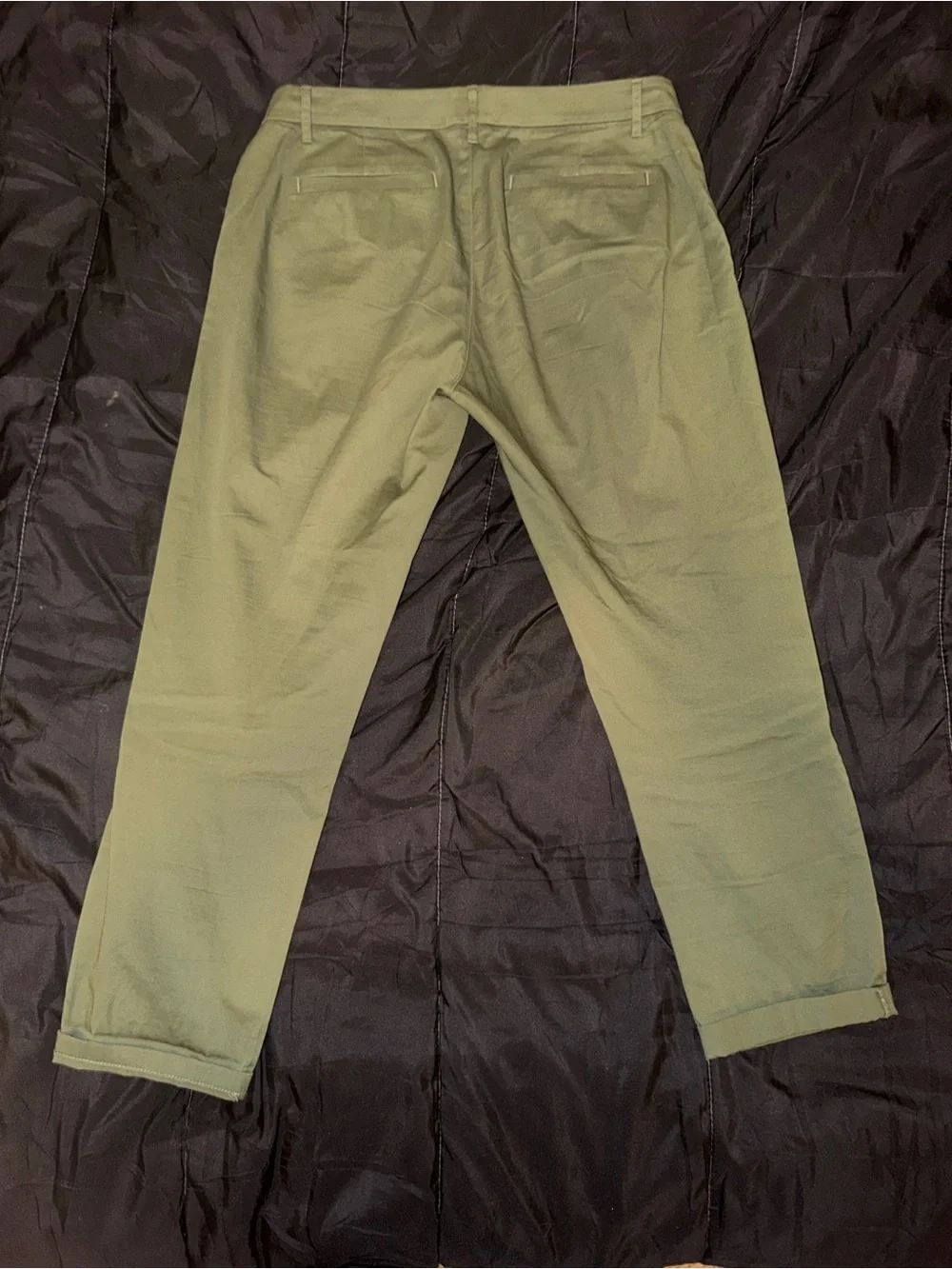 J. Crew Olive Chino Trousers for Men